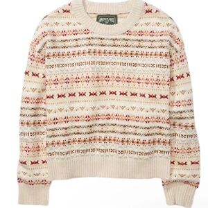 American Eagle Fair Isle Sweater size medium